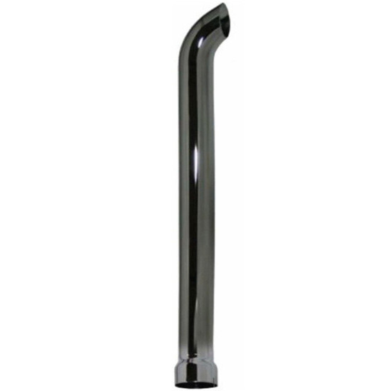 4 Inch ID Chrome-Plated Steel Curved Top Stack by BESTfit