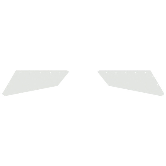 Top Filler Panels For HG Series Bumper For Peterbilt 357, 378 With Set Back Axle 1987-2007