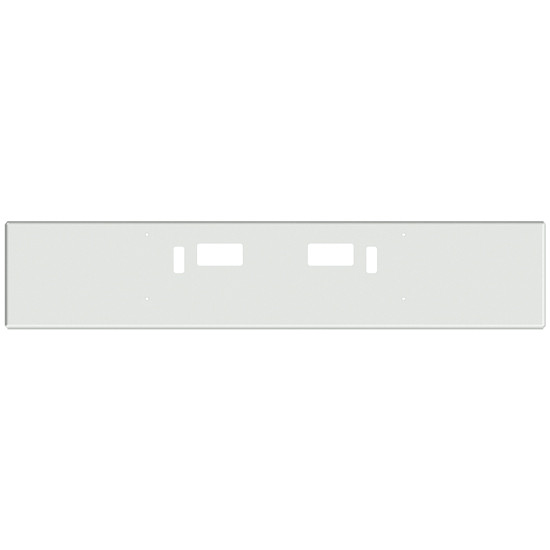18 Inch Chrome Boxed American Eagle Bumper, 7 Gauge For Western Star 4700SF