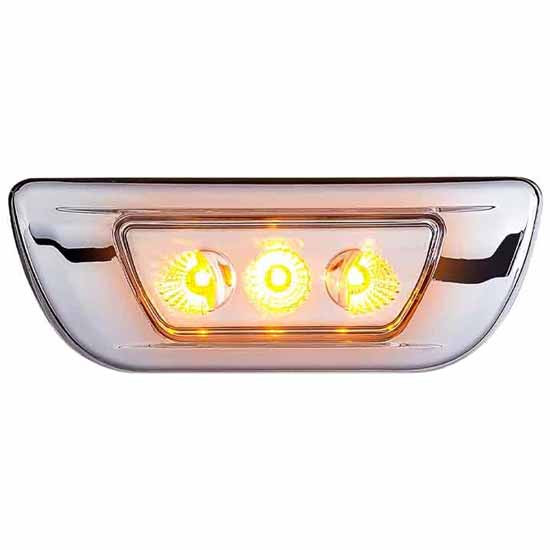 Dual Revolution Amber LED Cab Light For Peterbilt 567/579 & Kenworth T680 & T700