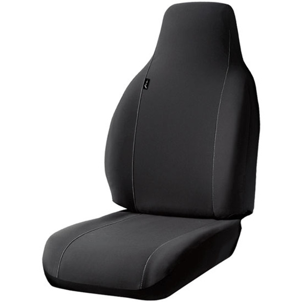 Heavy Duty Polyester Double-Stitched High Back National Standard Seat Protector - Color Options Heavy Duty Polyester Double-Stitched High Back National Standard Seat Protector - Color Options