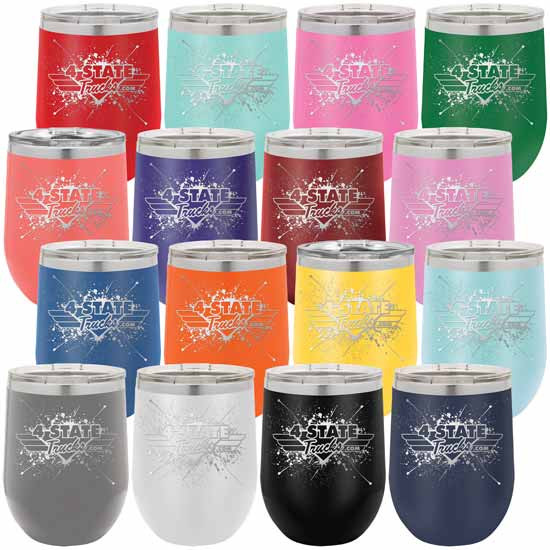 4 State Trucks 12 oz Stainless Steel Tumbler W/ Lid