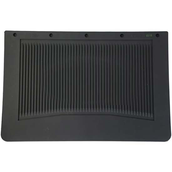 BESTfit Black PVC Front Fender Mud Flap W/ Fiberglass Backing For Peterbilt 375, 378, 379, 388, 389