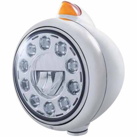 Guide 682-C Vintage Series 11 Diode High Power LED Headlight W/ 5 Diode Dual Function Signal Light