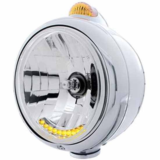 Guide 682-C H4 Halogen Headlight W/ Dual Function Signal Light