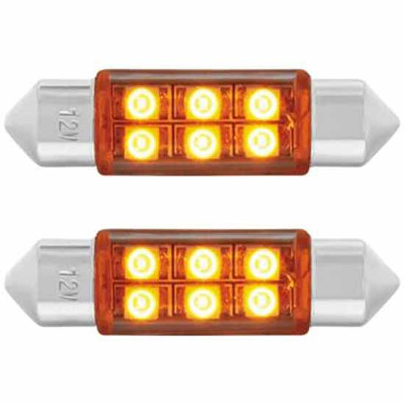 6 SMD High Power Micro SMD LED 6418/6461-36mm Light Bulbs 6 SMD High Power Micro SMD LED 6418/6461-36mm Light Bulbs