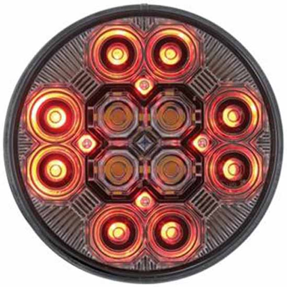 4 Inch Round Combo Light W/ 12 LED Stop, Turn & Tail & 16 LED Back-Up 4 Inch Round Combo Light W/ 12 LED Stop, Turn & Tail & 16 LED Back-Up