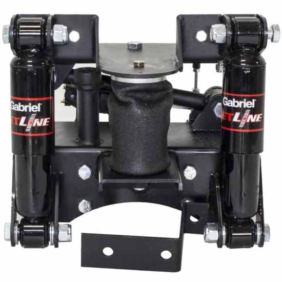 Cab Air Ride Suspension Kit With Upper & Lower Brackets, Shocks, Air Bag, Air Valve & Torque Rod By BESTfit For Peterbilt