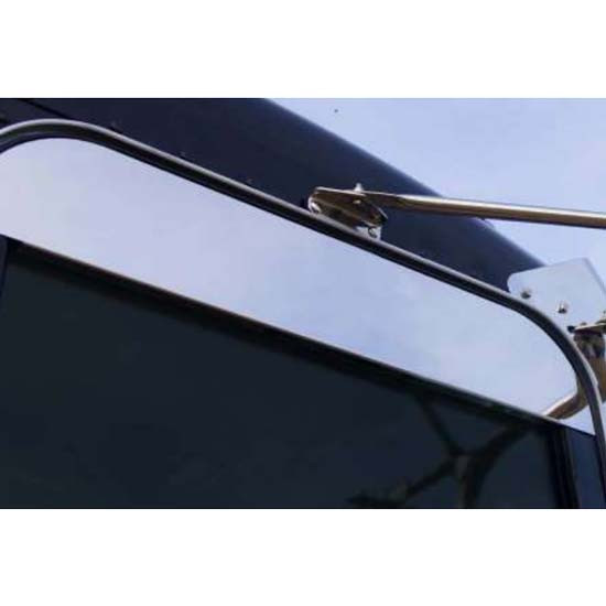 8 Inch Stainless Steel Door Chop For Peterbilt 379, 378, 389, 388, 386, 367, 365 W/ Cab Mounted Mirrors