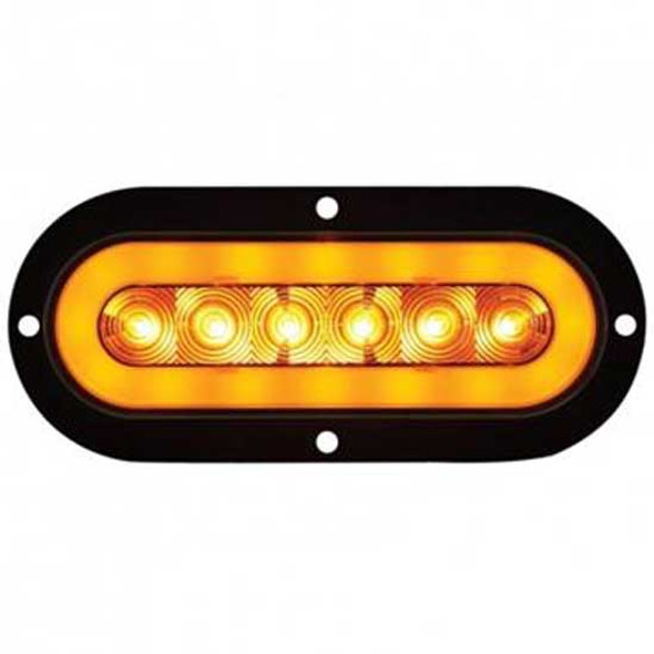 22 LED 6 Inch Oval Flange Mount Glo-Light 22 LED 6 Inch Oval Flange Mount Glo-Light