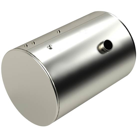 BESTfit Aluminum Fuel Tank 120 Gallon- 26 X 58 Inch- Rear Fill For International