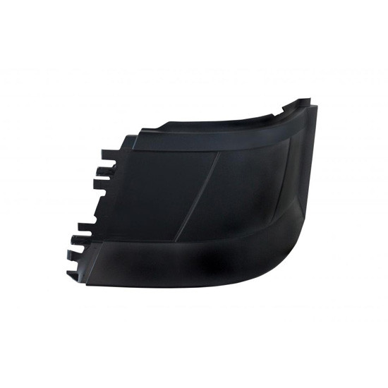 Classic Style Black Plastic Bumper Ends For Volvo VNL Gen II 2004-2015