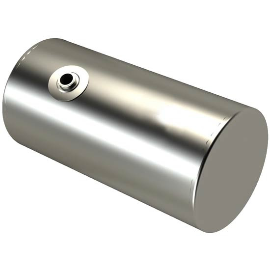 BESTfit Aluminum Fuel Tank 140 Gallon- 23 X 84 Inch- Front Fill For Freightliner Columbia