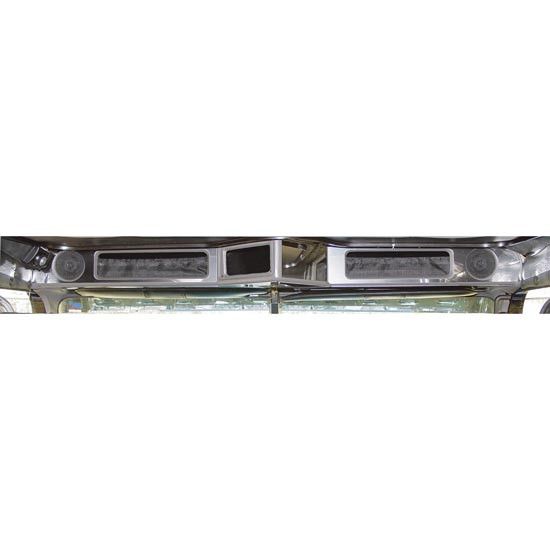 TPHD Stainless Steel Overhead Console Trim For Freightliner