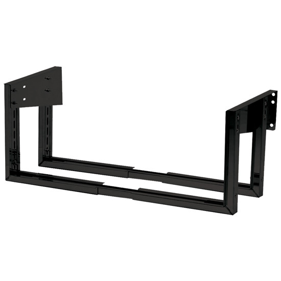 Bawer Black Steel Adjustable Cradle Style Tool Box Brackets