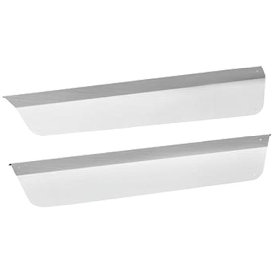Stainless Steel Front Upper Step Kick Plates For Kenworth T700 20011-2014