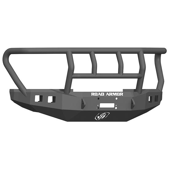 Road Armor Stealth Front Winch Bumper W/ Titan II Guard W/ Out Sensor Cutouts For Ford F-250/F-350/F-450/F-550