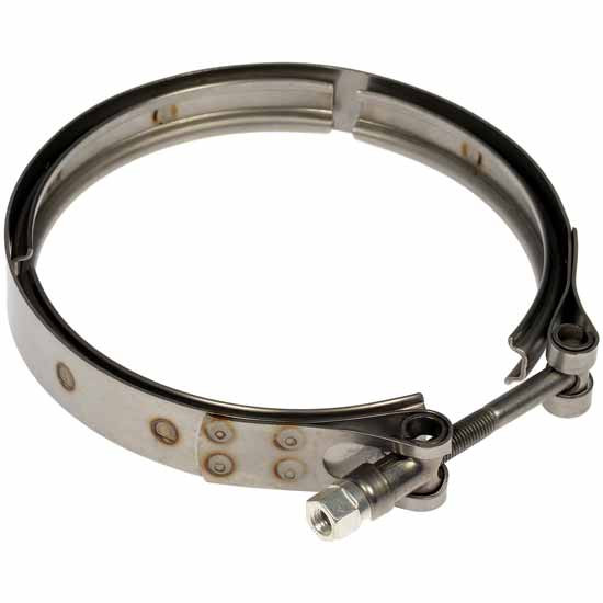 Aluminum Exhaust V Band Clamp 3 6/10 Inch For International ProStar And TranStar