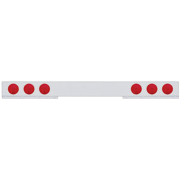 Stainless Steel Light Bar W/ 4 Lights & Bezels Stainless Steel Light Bar W/ 4 Lights & Bezels