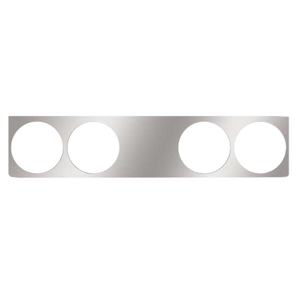 SS Center Rear Light Panel W/ 4 Round 4 Inch Light Cutouts By CSM SS Center Rear Light Panel W/ 4 Round 4 Inch Light Cutouts By CSM