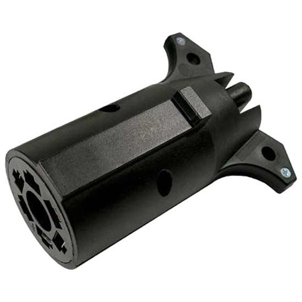 7 Pole RV Blade Type Male To 4 Way Flat Female RV Plug Adapter 7 Pole RV Blade Type Male To 4 Way Flat Female RV Plug Adapter