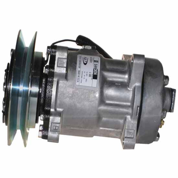 BESTfit 12V AC Compressor W/ Single Wire Ear Mount And Single Groove Clutch