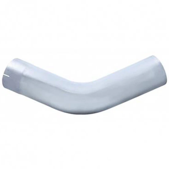 Aluminized 45 Degree Exhaust Expanded Elbow 6 Inch I.D. To 6 Inch O.D. - 15 X 15 Inch