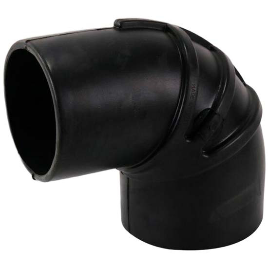 TPHD Rubber 90 Degree Intake Elbow, 7 Inch ID To 6 Inch ID