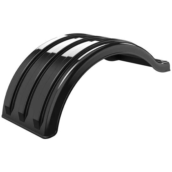 Minimizer Carbon Fiber Poly Double Deuce Double Hump Fender 26In Wide, 22 Inch Drop
