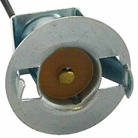 1 Wire Spring Clip Mount Light Socket For Instrument and License Plate Panels For 7/8 - 1 1/8 Inch Hole 1 Wire Spring Clip Mount Light Socket For Instrument and License Plate Panels For 7/8 - 1 1/8 Inch Hole