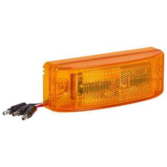 Maxxima 8 Diode Amber LED Rectangular Marker Light