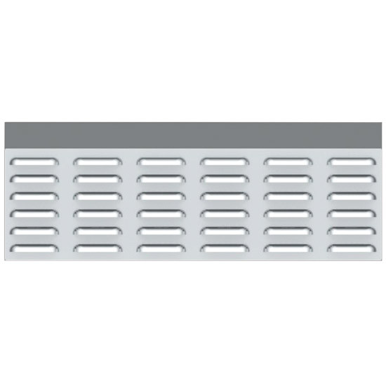 Stainless Steel Louvered Regular Base Shock/Air Bag Cover For Peterbilt 357, 377, 378, 379