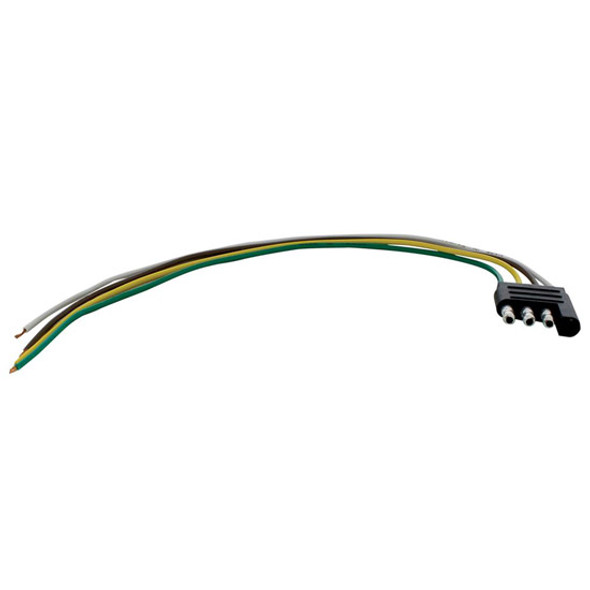 4 Way LED Trailer Light Harness W/ 12 Inch Lead Wire