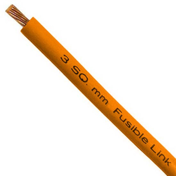 10 AWG Orange Fusible Link Wire - 1 Ft 10 AWG Orange Fusible Link Wire - 1 Ft