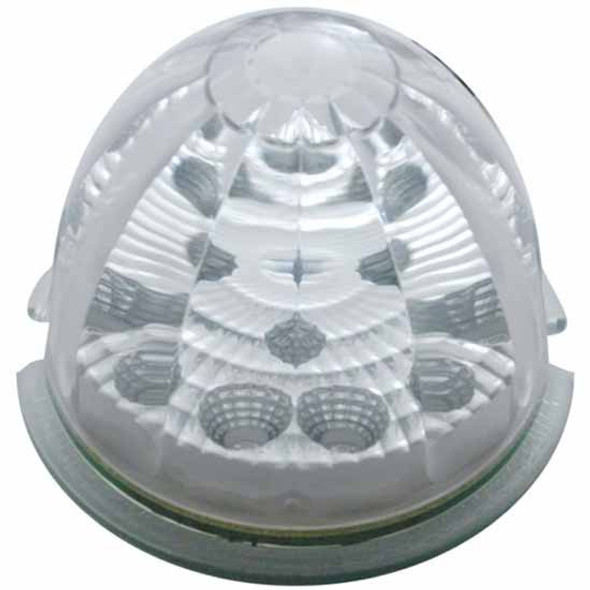 17 LED Reflector Watermelon Maze Cab Light, Red LED/ Clear Lens 17 LED Reflector Watermelon Maze Cab Light, Red LED/ Clear Lens