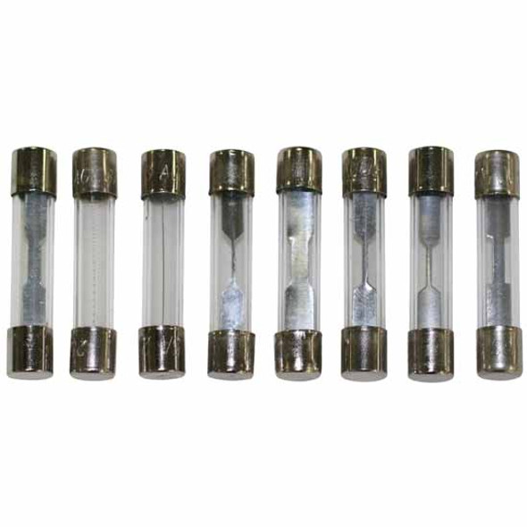 AGC Glass Fuse Kit, Includes 3, 5, 7.5, 10, 15, 20, 25, 30 AMP Fuses - 8 PCS AGC Glass Fuse Kit, Includes 3, 5, 7.5, 10, 15, 20, 25, 30 AMP Fuses - 8 PCS