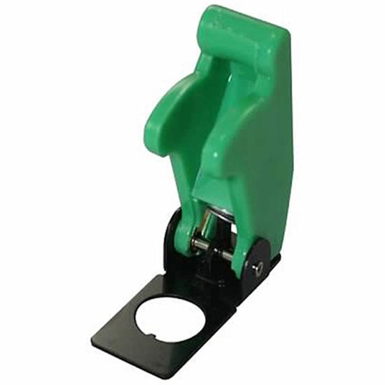 Green Aircraft Style Toggle Switch Cover For Standard 1/2 Inch To 3/4 Inch Stem