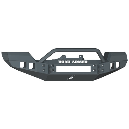 Road Armor Stealth Front Winch Bumper W/ Pre-Runner Guard W/ Out Sensor Cutouts For Jeep Wrangler