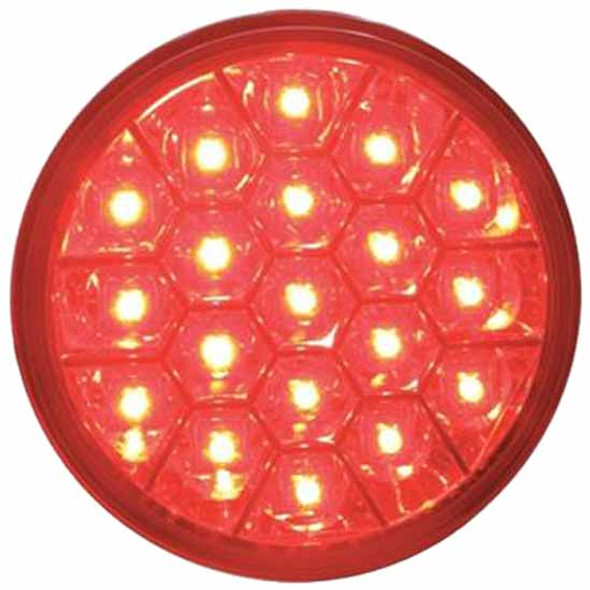 19 LED 4 Inch Reflector Stop. Turn And Tail Light-