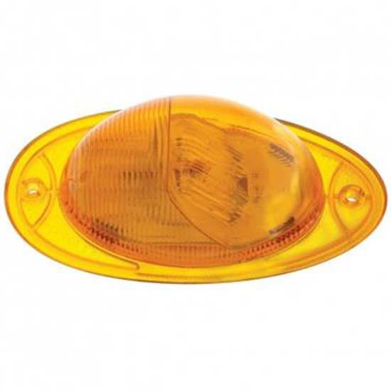 7 Diode Amber LED Clearance Marker Signal Light For Freightliner Cascadia 113, 125