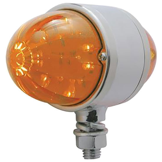 17 Diode Red & Amber LED Double Face Auxiliary Light