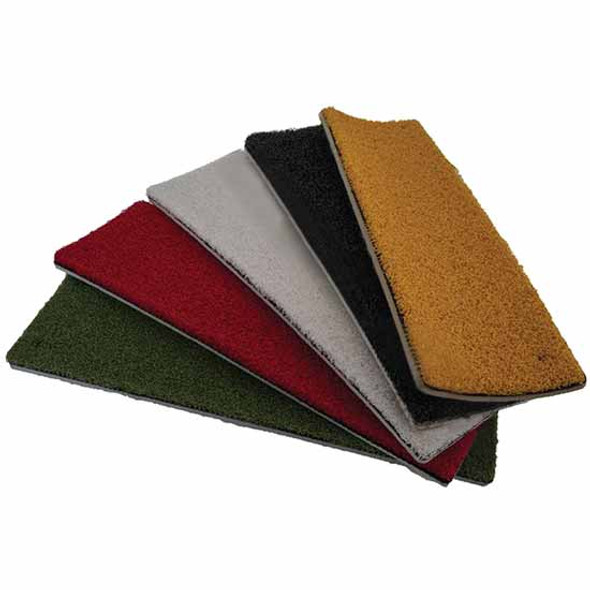 Multi-Colored Step Mat 17 1/2 x 5 Inch W/ 2 Zip Ties