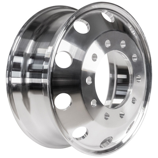 Aluminum 24.5 Inch Wheel Hub Pilot W/ Machine Finish 983640DB