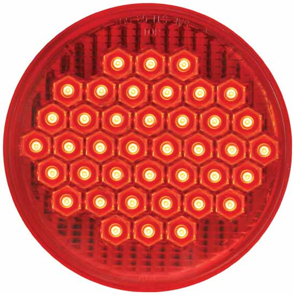 4 Inch Round Stop, Tail, & Turn Light, 40 Diode