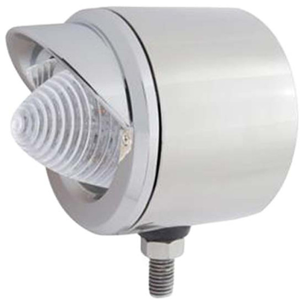 Stainless Steel 2 1/2 Inch 13 LED Beehive Single Face Light W/ Bezel Option