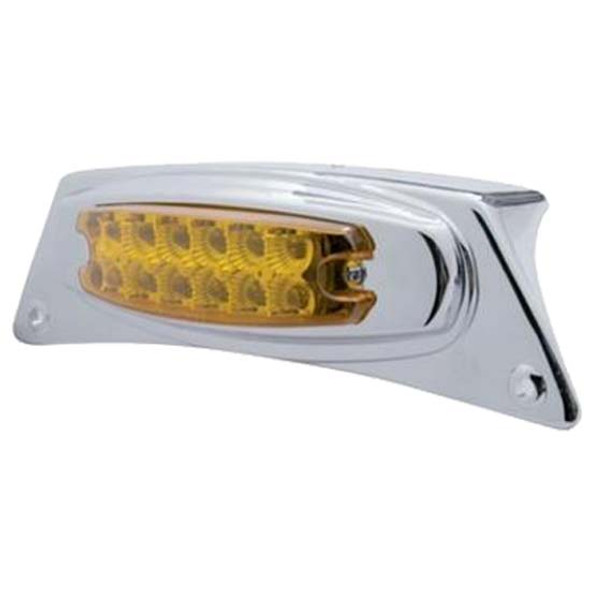 Chrome Fender Light Bracket W/ LED Light