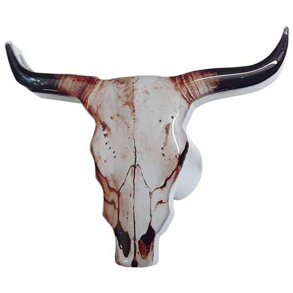 Chrome Aluminum Air Brake Knob W/ Bull Head Chrome Aluminum Air Brake Knob W/ Bull Head