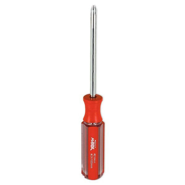 No. 3 x 6 Inch Phillips Screwdriver W/ Magnetized Tip No. 3 x 6 Inch Phillips Screwdriver W/ Magnetized Tip