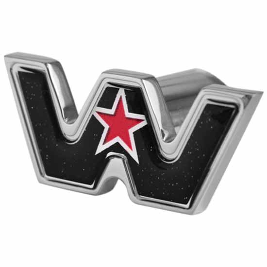 Chrome W Shaped Air Brake Knob W/ Logo For Western Star