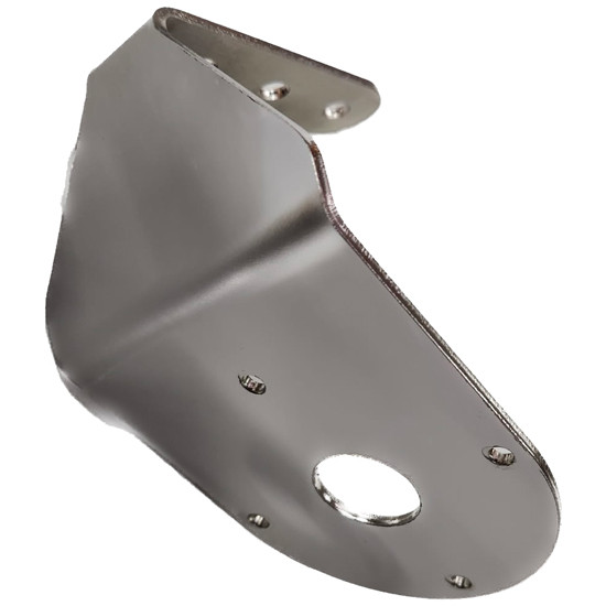 304 SS Angled Turn Signal Bracket W/ Watermelon Light Hole